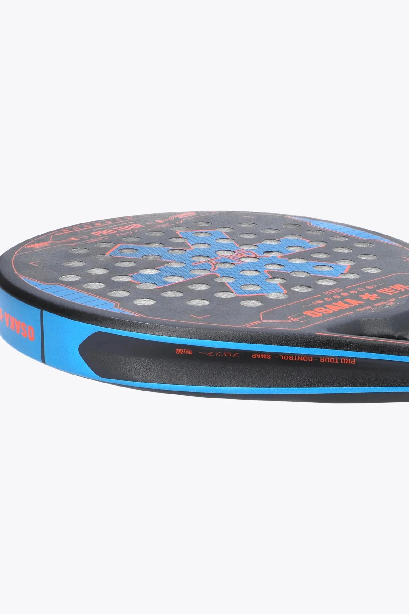 Osaka Pro Tour Control Snap 2023 Padel Racket (Blue/Orange) - Image 3