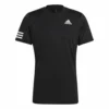 Adidas Club 3-stripe Tee (Black)