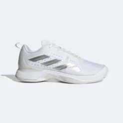 Adidas Avacourt Shoes (Cloud White/Silver Metallic/Cloud White)