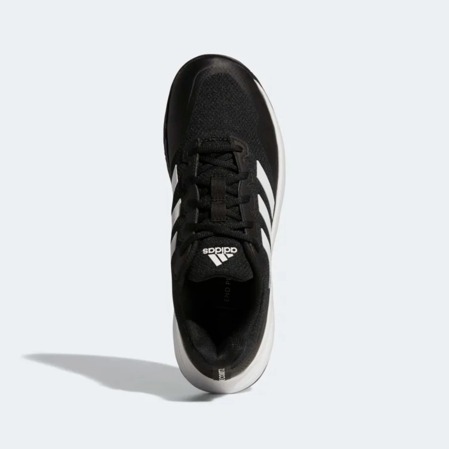 Adidas Gamecourt 2 Padel Shoes (Mens, Black/White) - Image 3