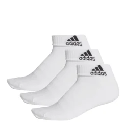 Adidas 3-Stripes Ancle Socks 3-pack (White)