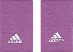 Adidas Wristbands Large (Semi Pulse Lilac/White)