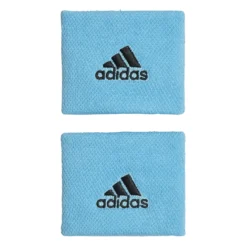 Adidas Wristbands Small (Bright Cyan/Black)