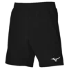 Mizuno 8" Flex Shorts (Mens, Black)