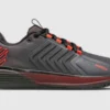 K-Swiss Ultrashot 3 Padel Shoes (Asphalt/Jet Black/Spicy Orange)