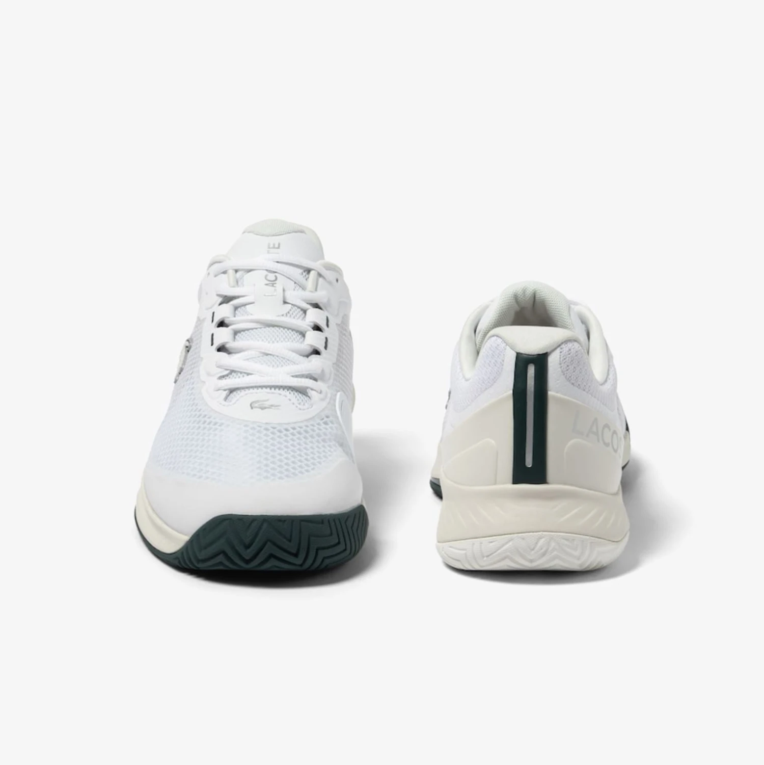 Lacoste Tech Point Padel Shoes (White/Green) - Image 4