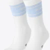Osaka Socks 2-pack (White/Light Blue)