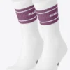 Osaka Socks 2-pack (White/Purple)