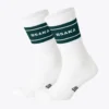 Osaka Socks 2-pack (White/Pine Green)