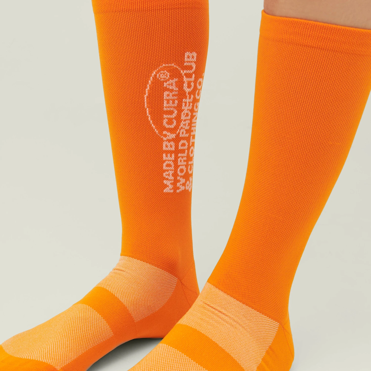 Cuera Premium Padel Sports Socks (Orange) - Image 2