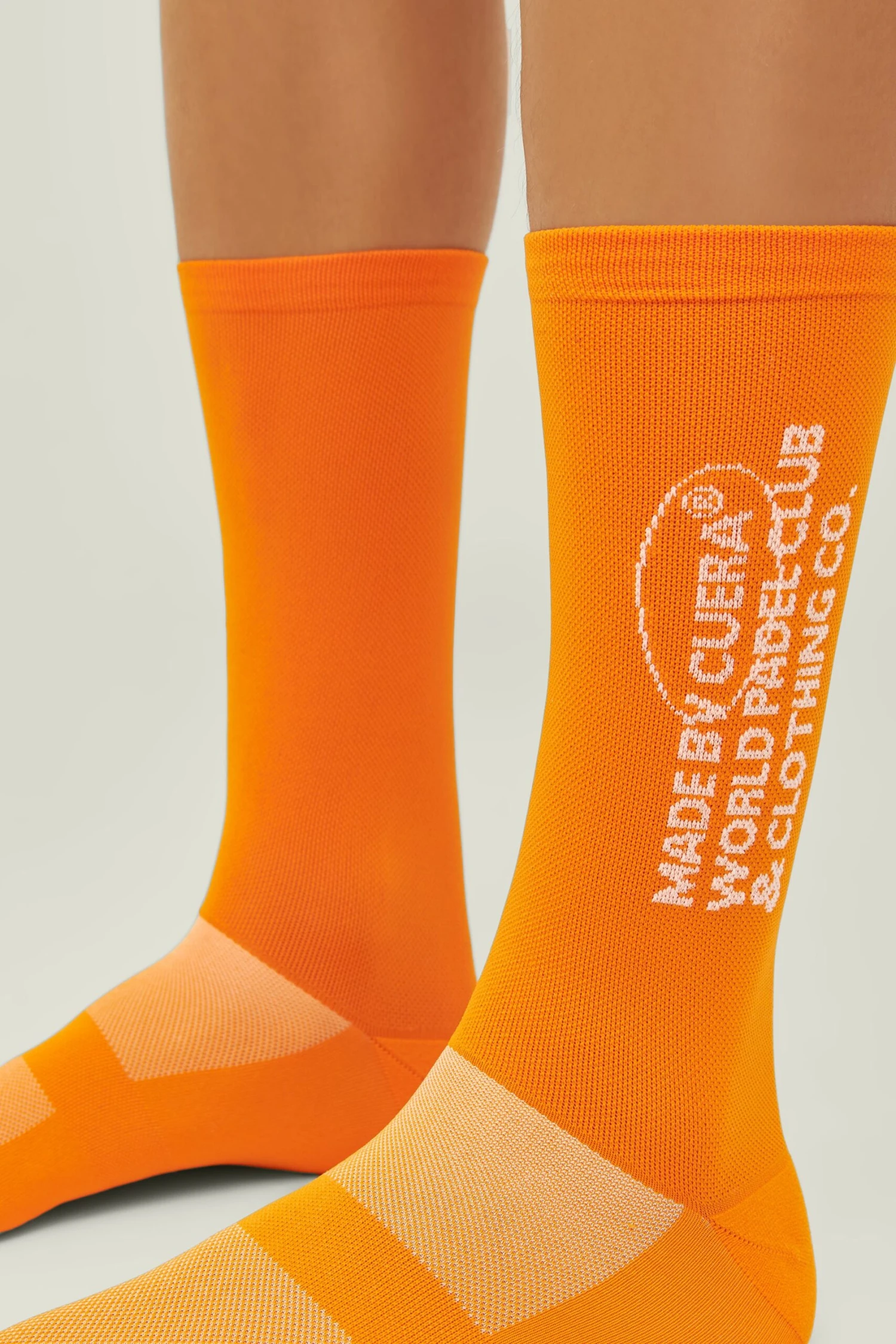 Cuera Premium Padel Sports Socks (Orange) - Image 8
