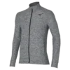 Mizuno Training Jacket (Mens, Grey/Black)
