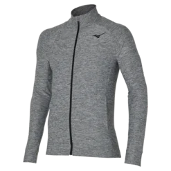 Mizuno Training Jacket (Mens, Grey/Black)
