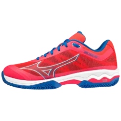 Mizuno Wave Exceed Light Womens Padel Shoes (Red)