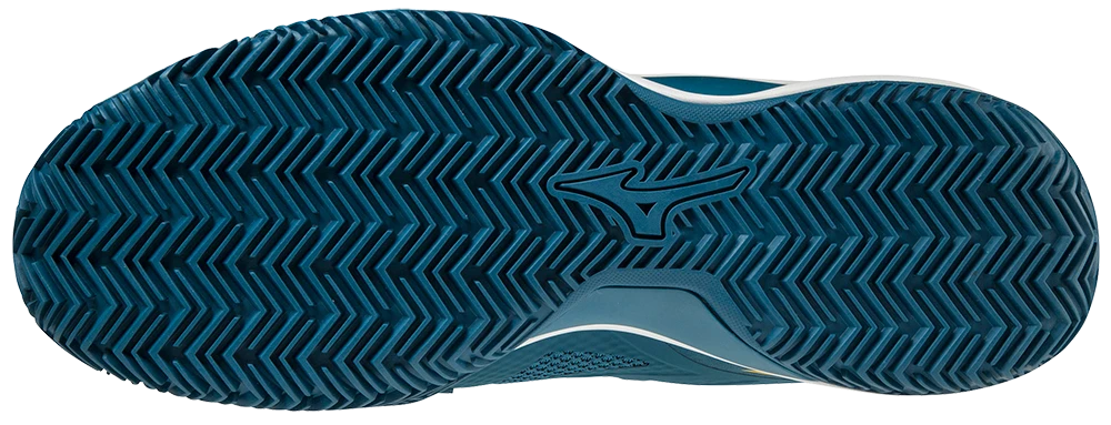 Mizuno Wave Intense Tour 5 CC Mens Padel Shoes (Petroleum Green) - Image 2