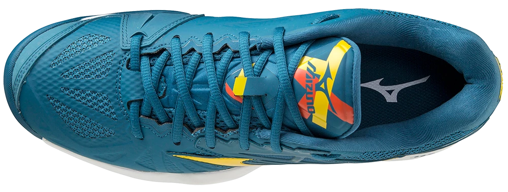 Mizuno Wave Intense Tour 5 CC Mens Padel Shoes (Petroleum Green) - Image 4