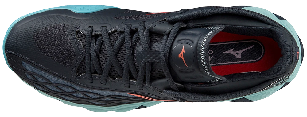 Mizuno Wave Enforce Tour CC Padel Shoes (Collegiate Blue/Soleil/Tanager Turquoise) - Image 5