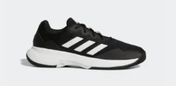 Adidas Gamecourt 2 Padel Shoes (Womens, Black/White)