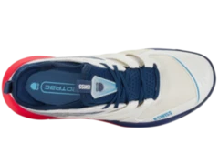 K-Swiss SpeedTrac Padel Shoes (Blanc De Blanc/ Blue Opal /Lollipop) - Image 4