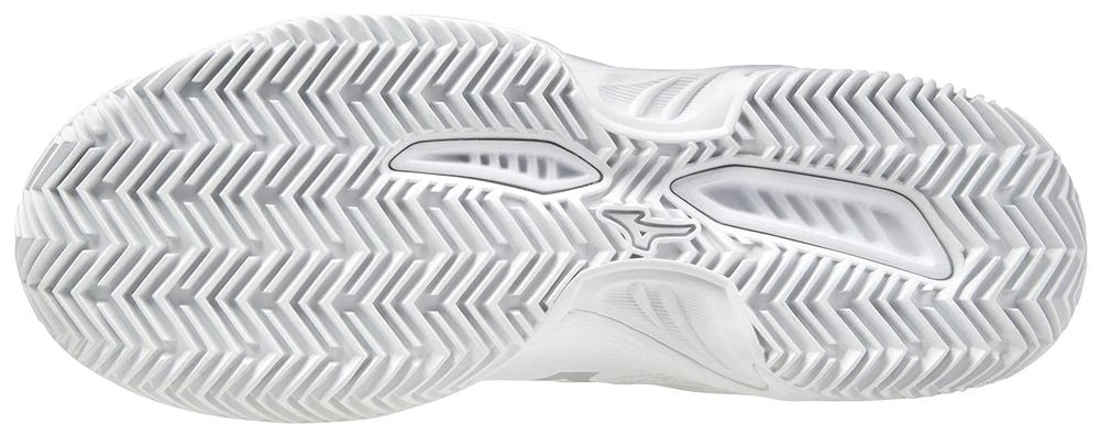 Mizuno Breakshot 3 CC Padel Shoes (Womens, White) - Image 2