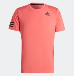 Adidas Club 3-stripe T-shirt (Pink)