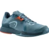 Head Sprint Team 3.5 Padel Shoes (Bluestone/Orange)