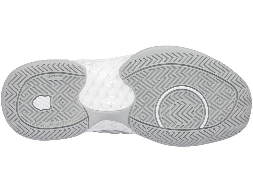 K-Swiss Hypercourt Express 2 Womens Padel Shoes (Barely Blue/White/High-Rise) - Image 2