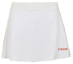Nox Skirt (White With Red Logo)