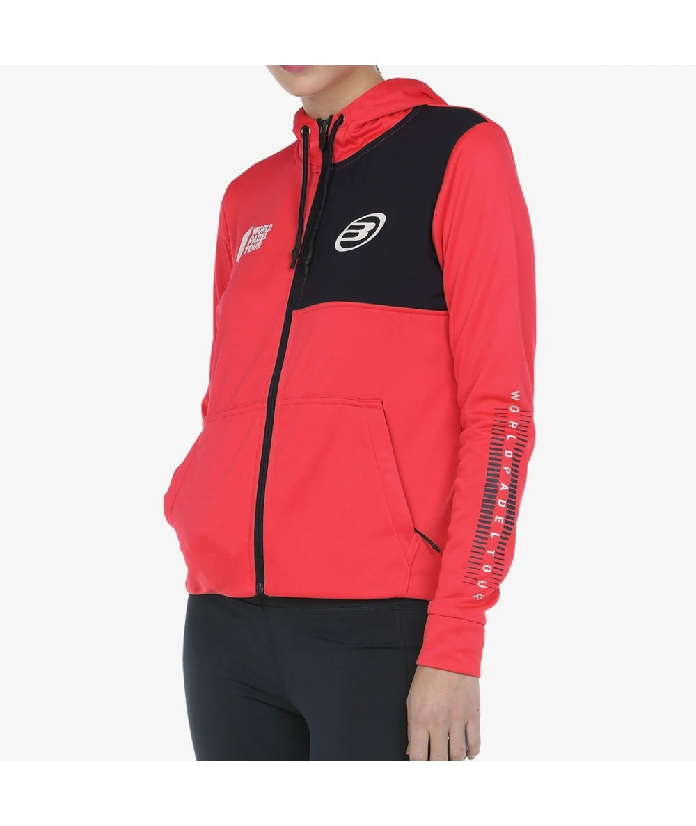 Bullpadel Rodigal Women Sweatshirt (Neon Crimson) - Image 3