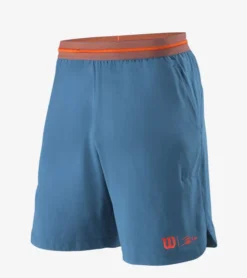 Wilson Bela Power 8" Shorts II (Mens, Bue Coral)