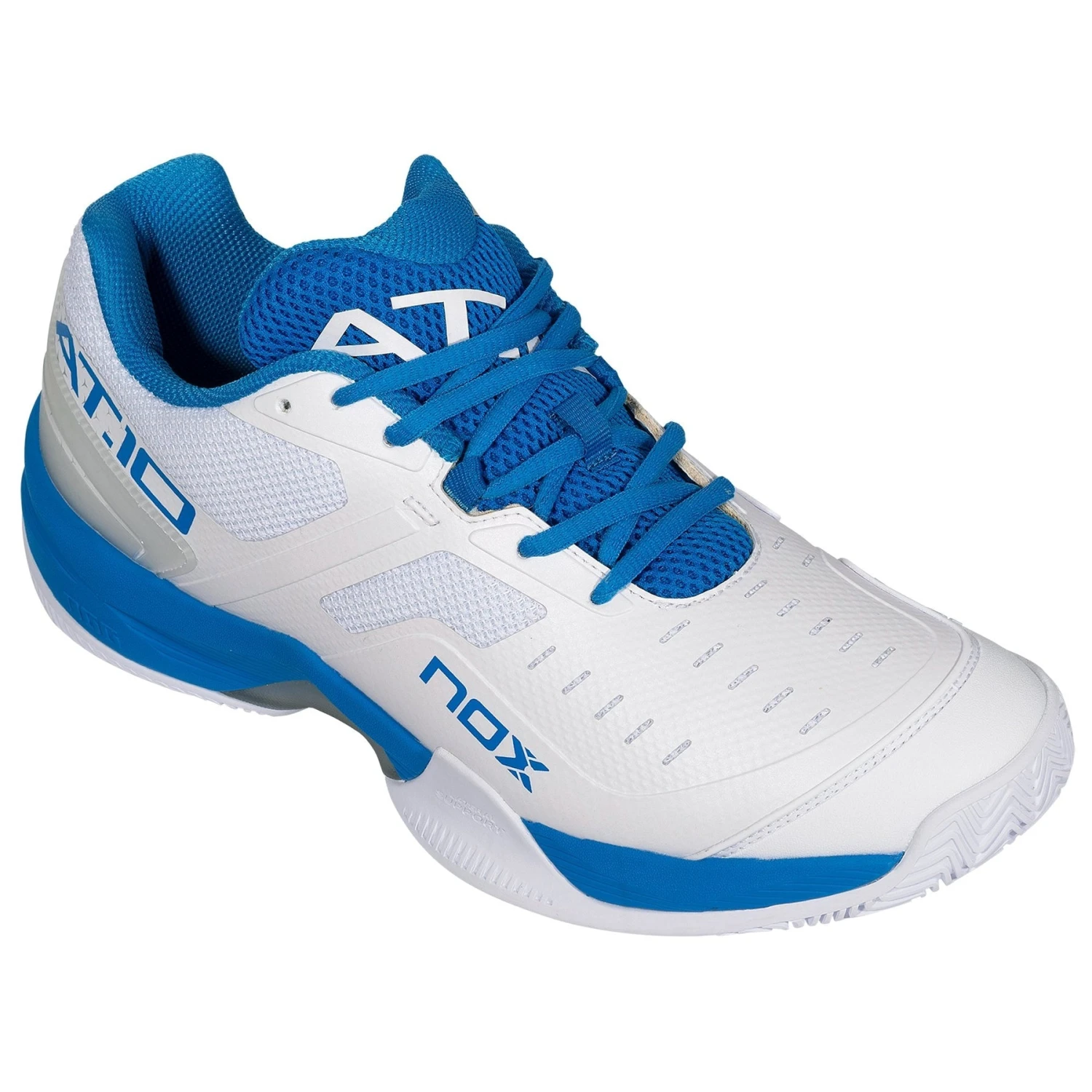 Nox AT10 Padel Shoes (White/Sea Navy) - Image 5