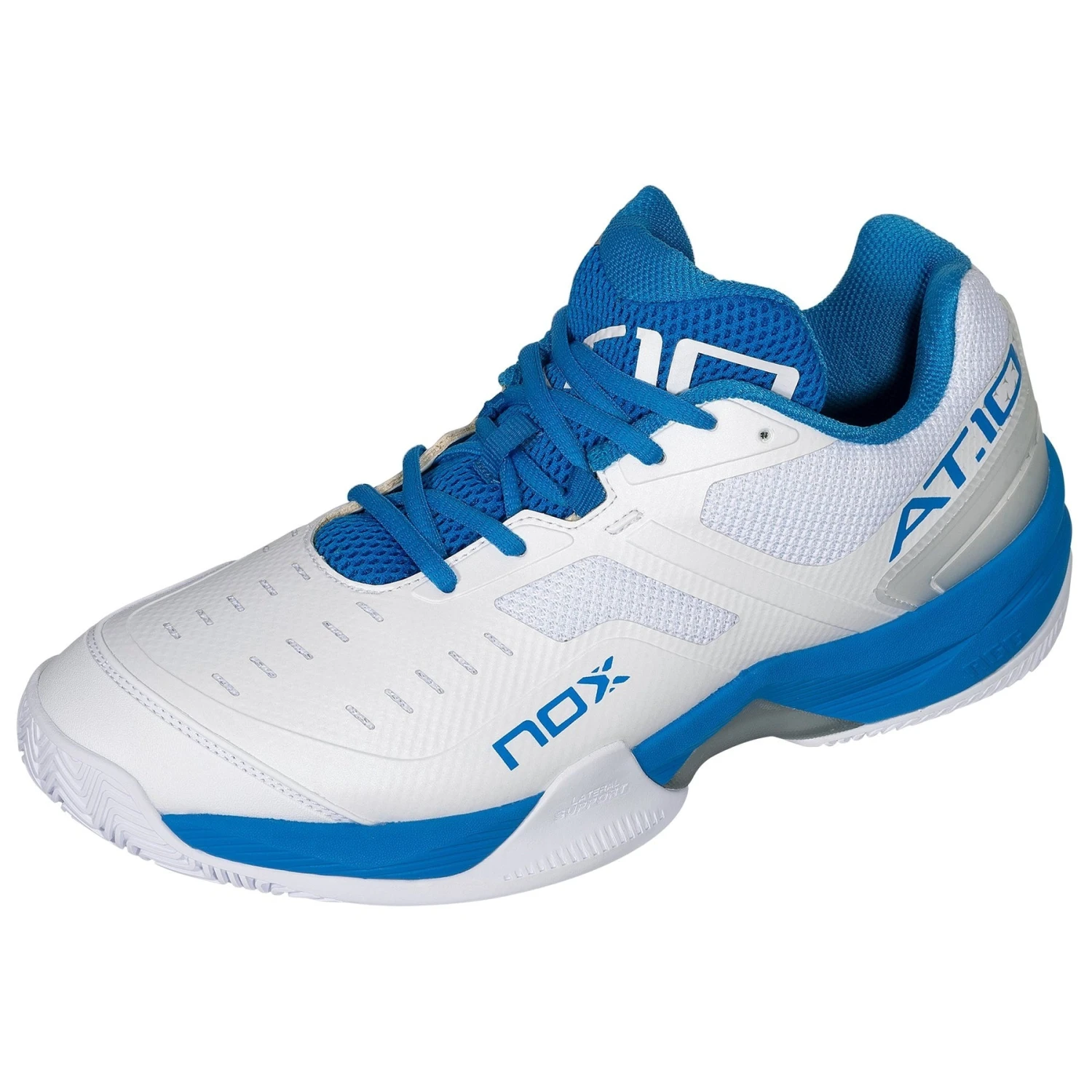 Nox AT10 Padel Shoes (White/Sea Navy) - Image 3